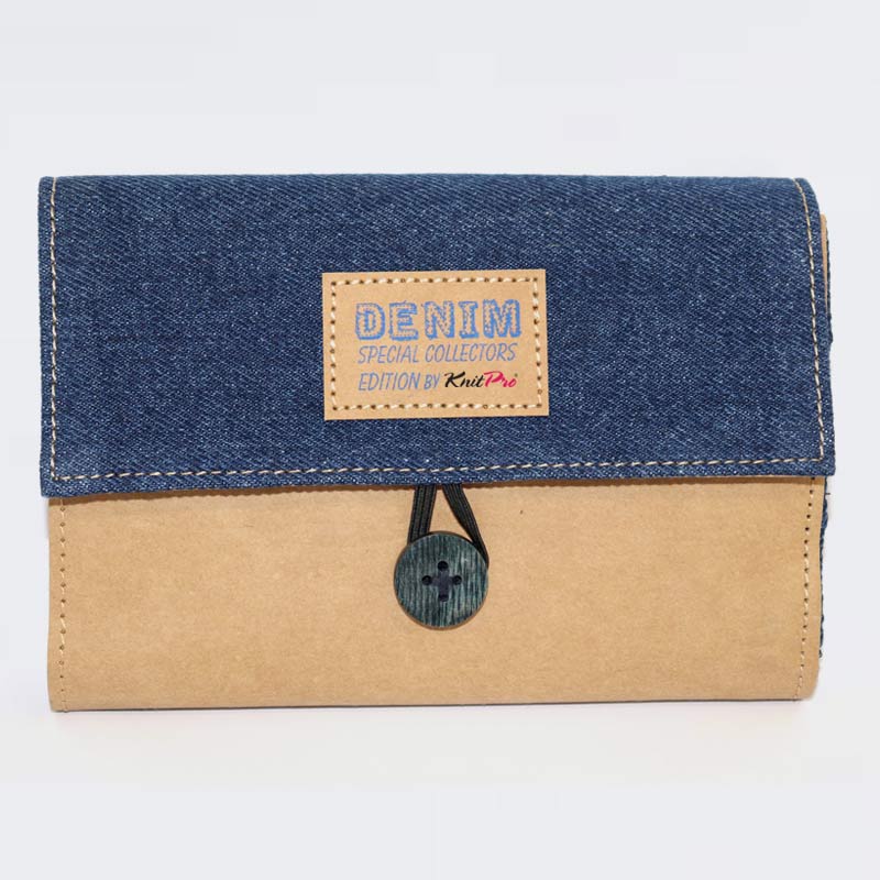 INDIGO WOOD INTERCHANGEABLE NEEDLE SET - 3.5 - 8.0 MM