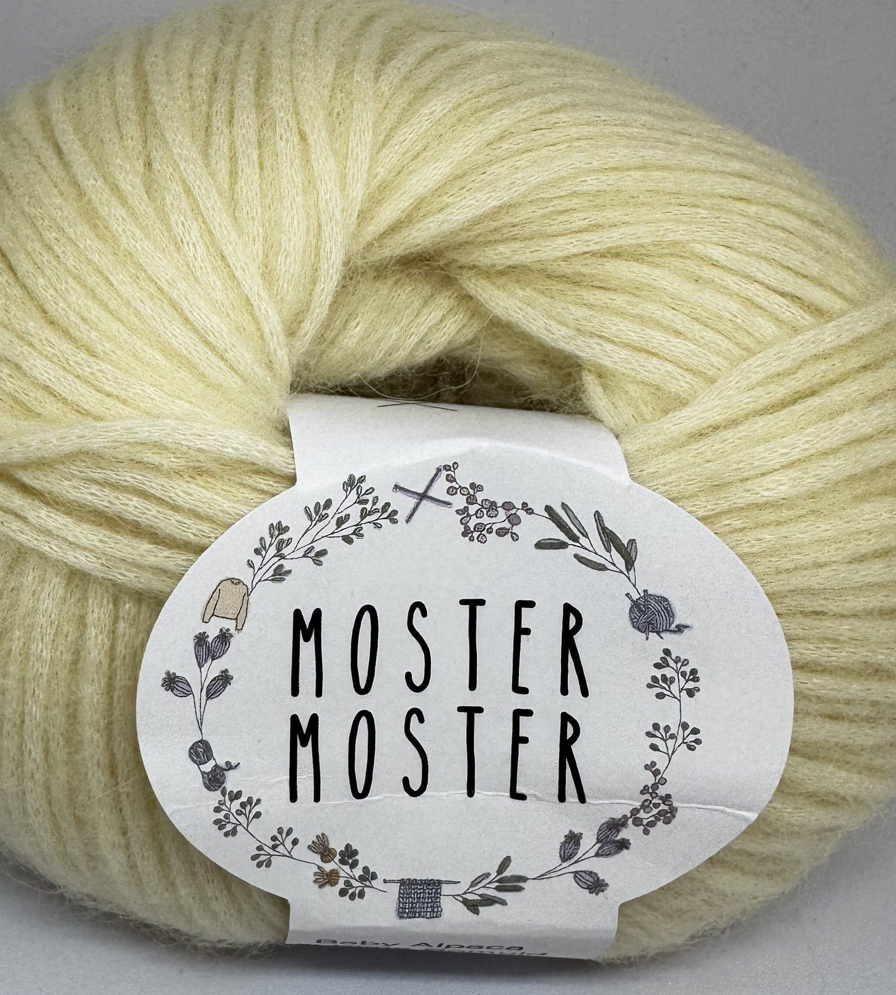 LEMON ICING (BABY ALPACA & PIMA BOMULD)