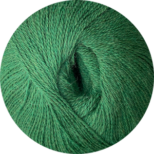 GRÆSGRØN - TYND BABY ALPACA FØLGETRÅD (MUHU 2/16)