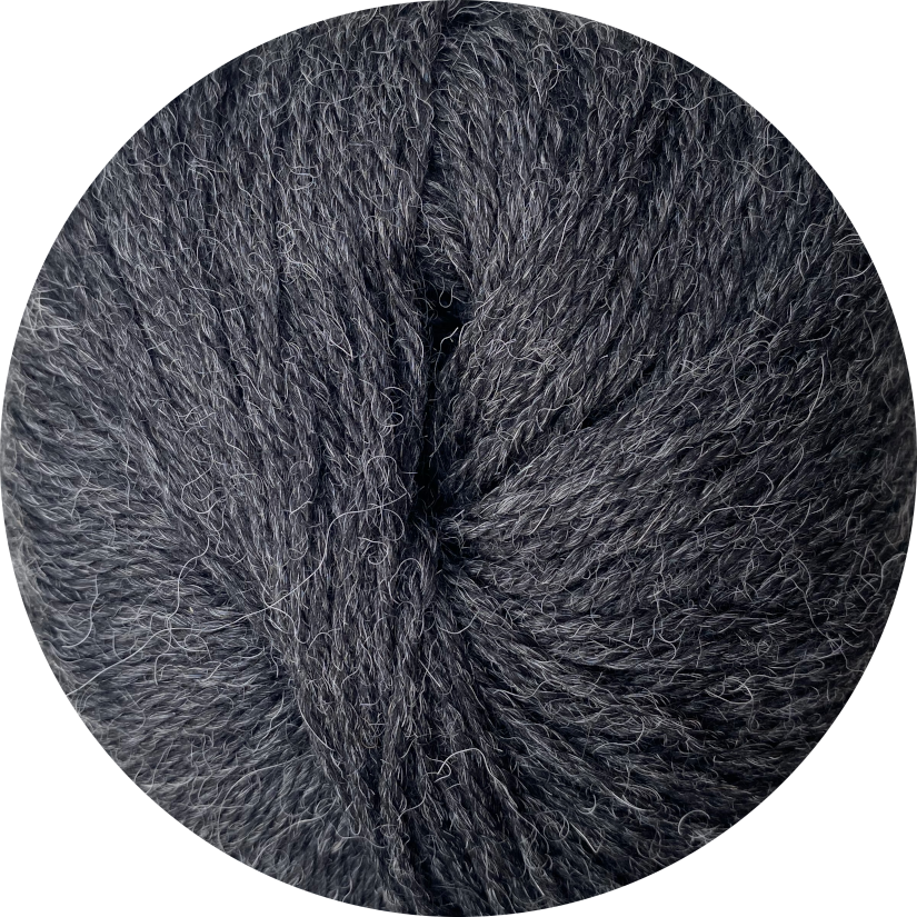 KOKSGRÅ (TYK BABY ALPACA)